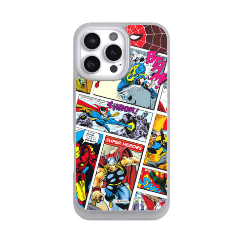 Apple iPhone 16 Pro Max NIVOpure Marvel Retro Comic Blue
