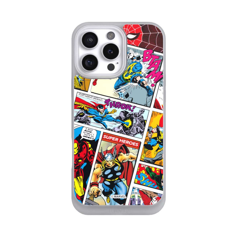 iPhone 16 Pro Max NIVOpure Marvel Retro Comic Blue