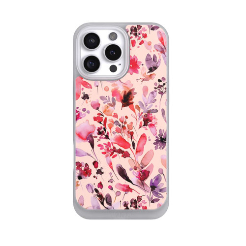 Apple iPhone 16 Pro Max NIVOpure Künstlerische Blumen Viva Magenta