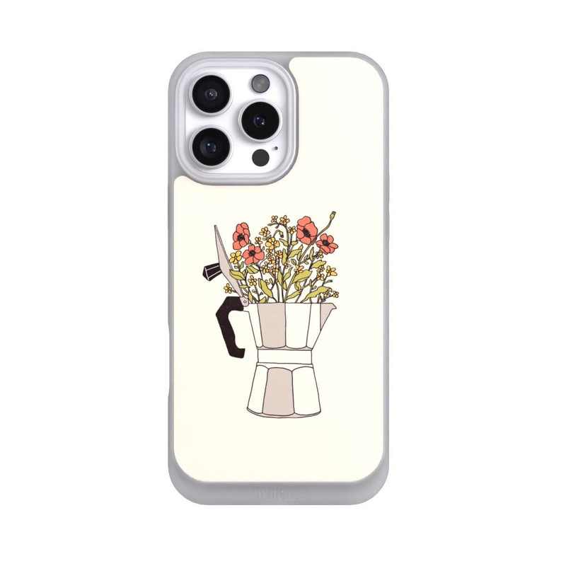 iPhone 16 Pro Max NIVOpure Fleurs Moka