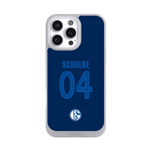 Apple iPhone 16 Pro Max NIVOpure Schalke 04 Dunkelblau