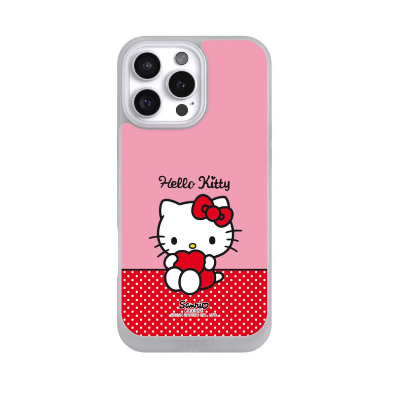 iPhone 16 Pro Max NIVOpure Hello Kitty sitzend mit Herz