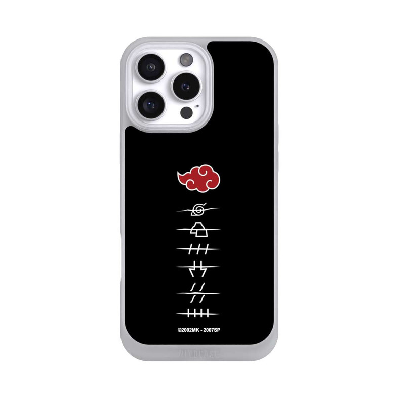 iPhone 16 Pro Max NIVOpure Akatsuki Mitgliedssymbole Schwarz