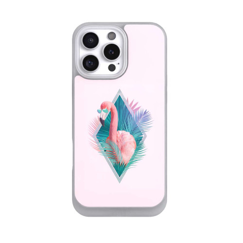 Apple iPhone 16 Pro Max NIVOpure Tropische Pflanzen Flamingo