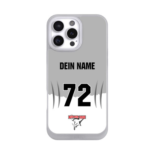 Apple iPhone 16 Pro Max NIVOpure Kölner Haie Trikotmotiv Personalisierbar