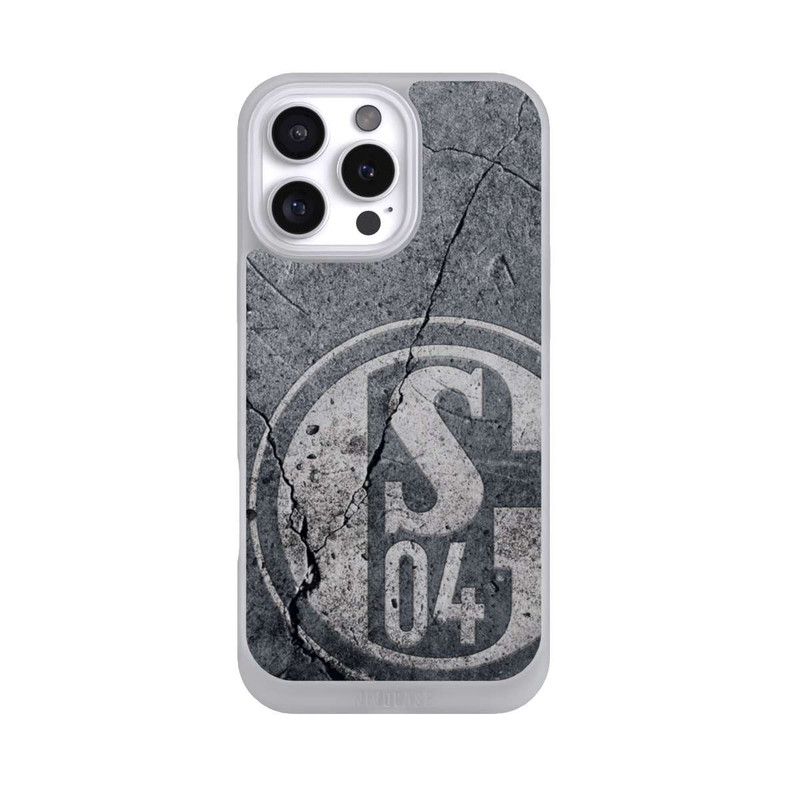 iPhone 16 Pro Max NIVOpure Schalke 04 Beton Look