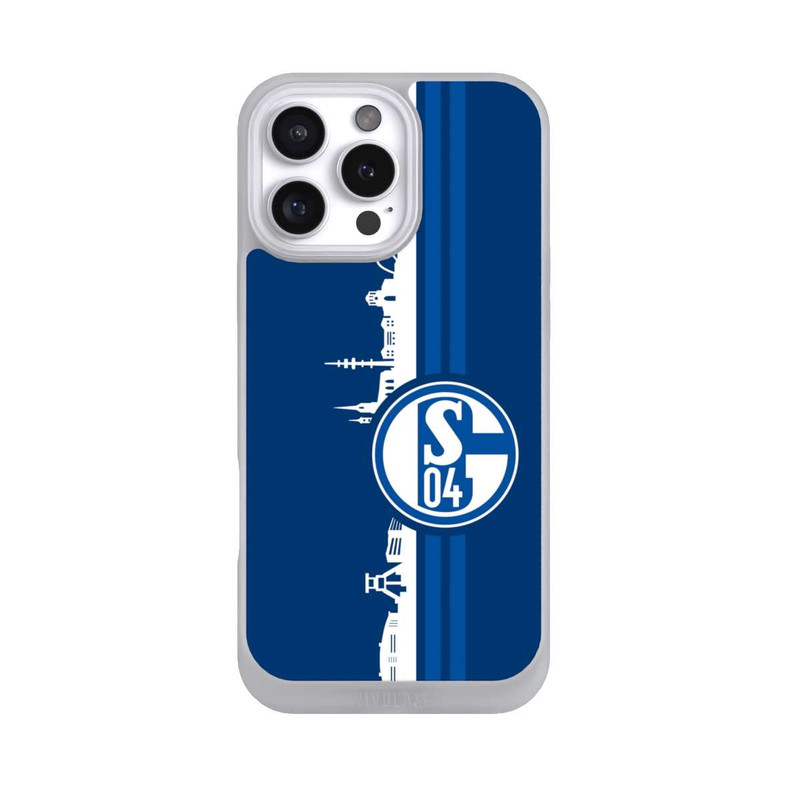 iPhone 16 Pro Max NIVOpure Schalke 04 Skyline Blau