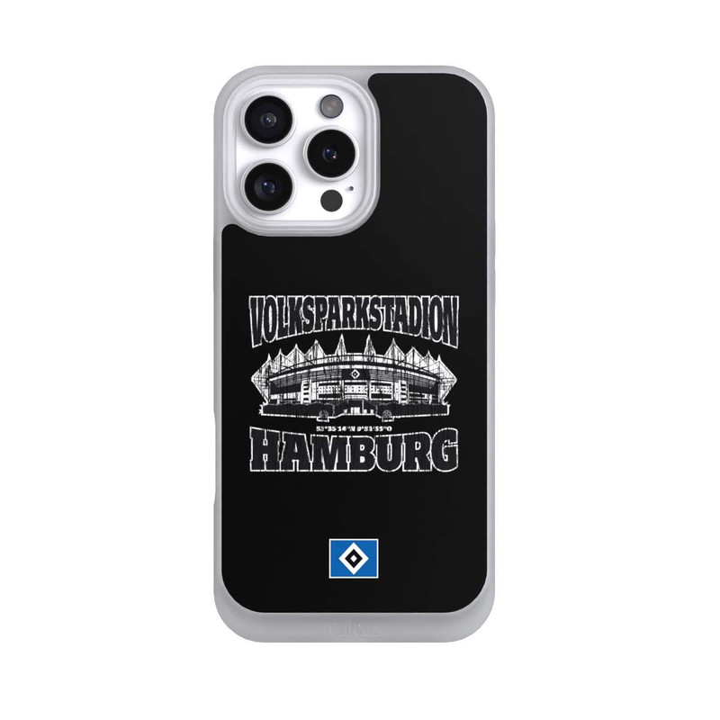 iPhone 16 Pro Max NIVOpure HSV Volksparkstadion Schwarz