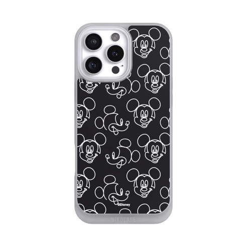 Apple iPhone 16 Pro Max NIVOpure Disney Mickey Muster Schwarz
