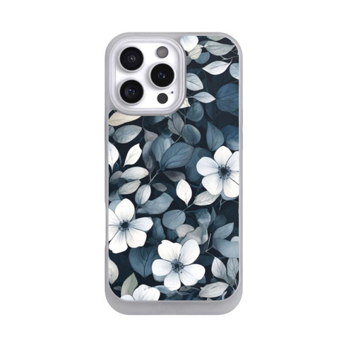 Apple iPhone 16 Pro Max NIVOpure Blaue Negativblumen mit KI