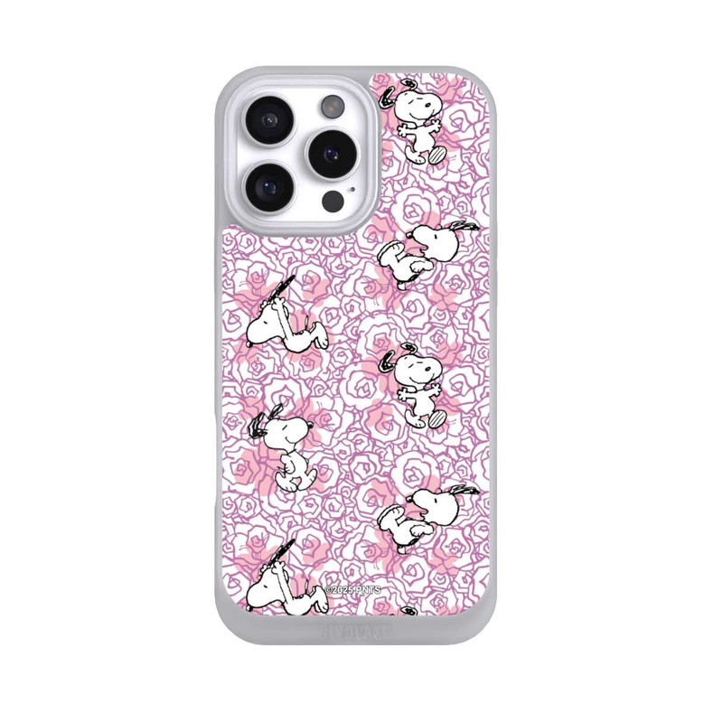 iPhone 16 Pro Max NIVOpure Peanuts Pink Roses Pattern