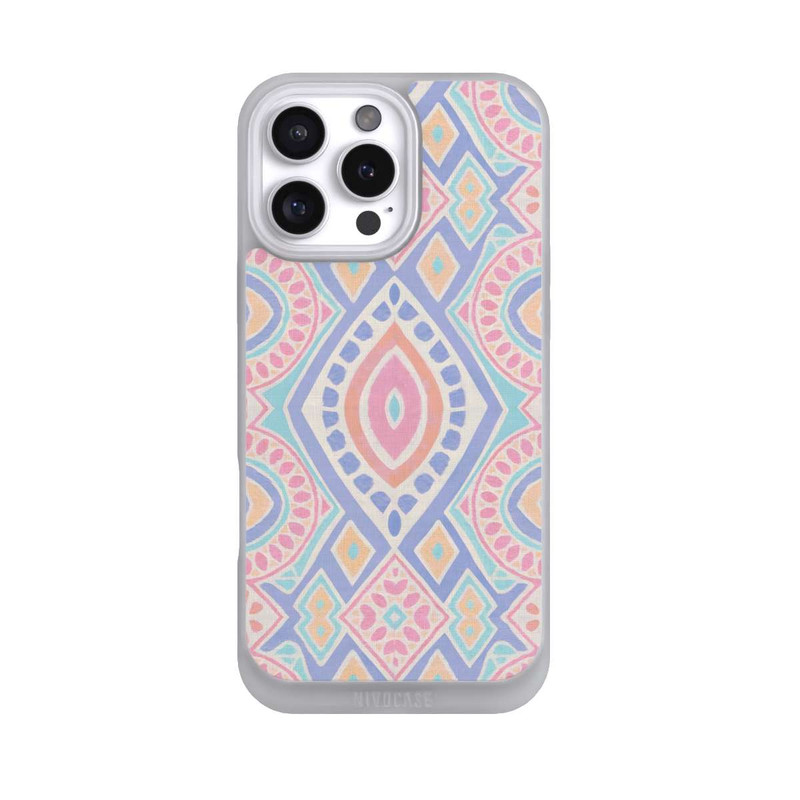 iPhone 16 Pro Max NIVOpure Boho Geometric Mosaic Intricate Tribal Design