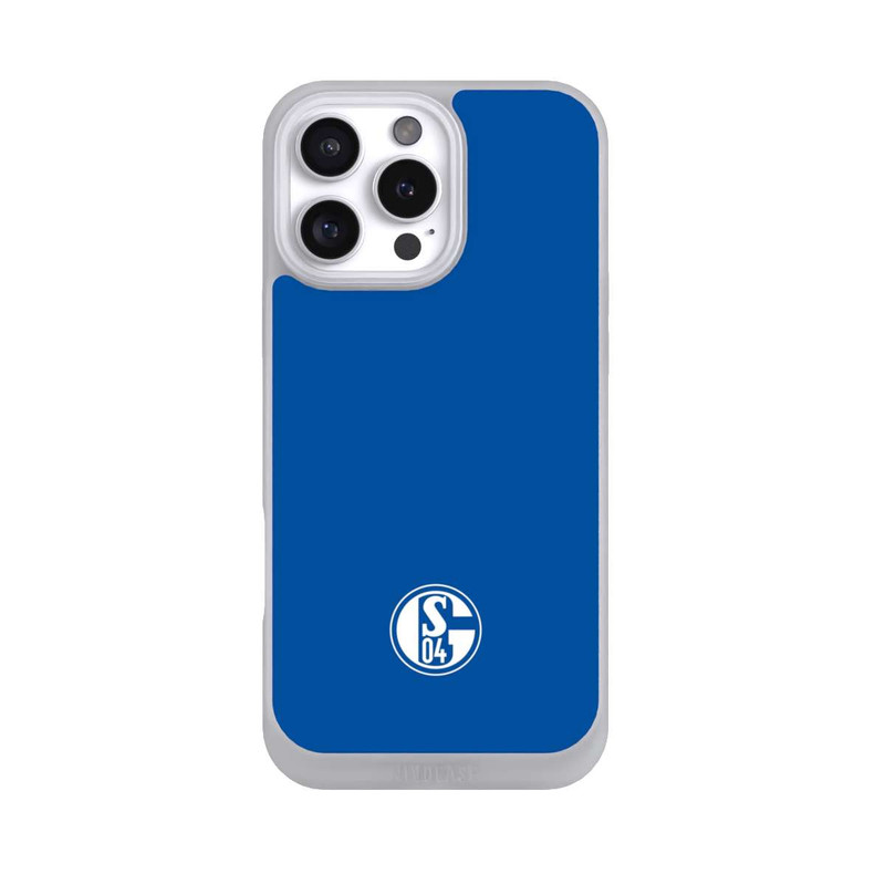 iPhone 16 Pro Max NIVOpure FC Schalke 04 Logo Blau