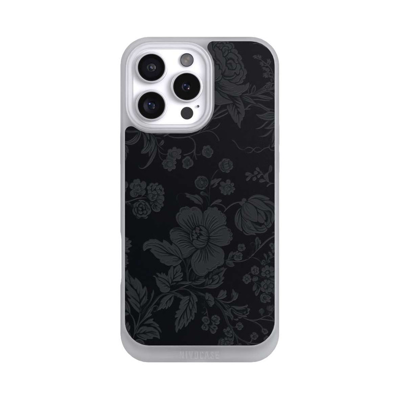 iPhone 16 Pro Max NIVOpure Dark Flower Vintage