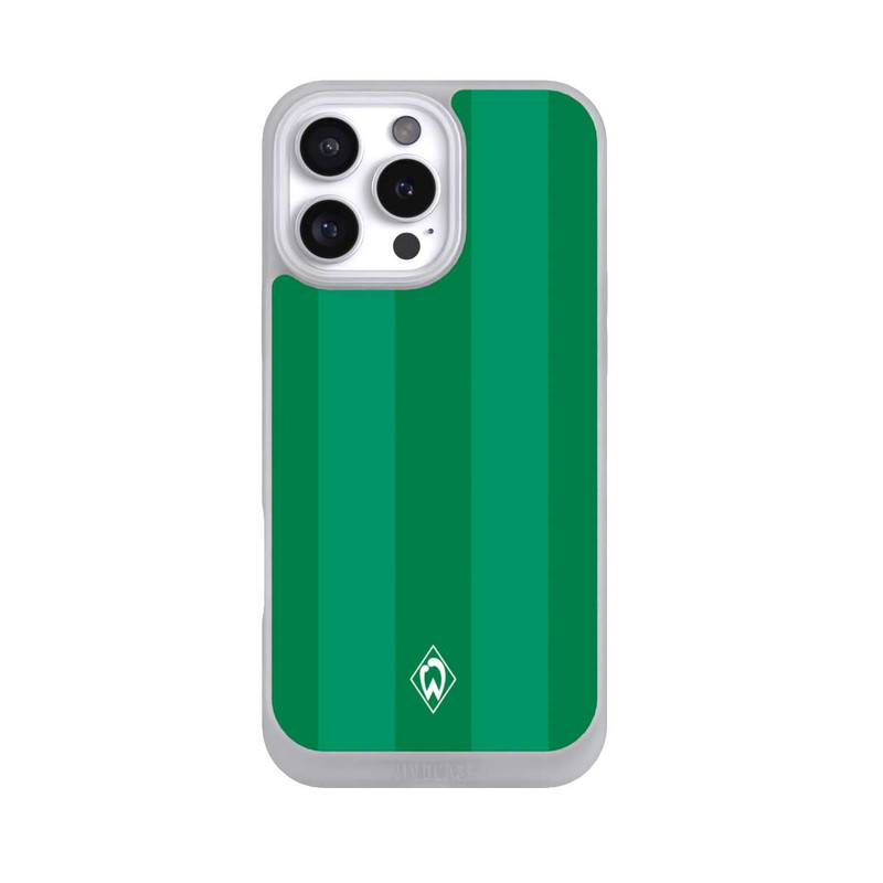 iPhone 16 Pro Max NIVOpure Werder Bremen Grün gestreift
