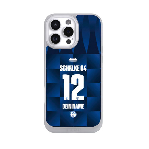 Apple iPhone 16 Pro Max NIVOpure Schalke 04 Trikot Personalisierbar 26-27