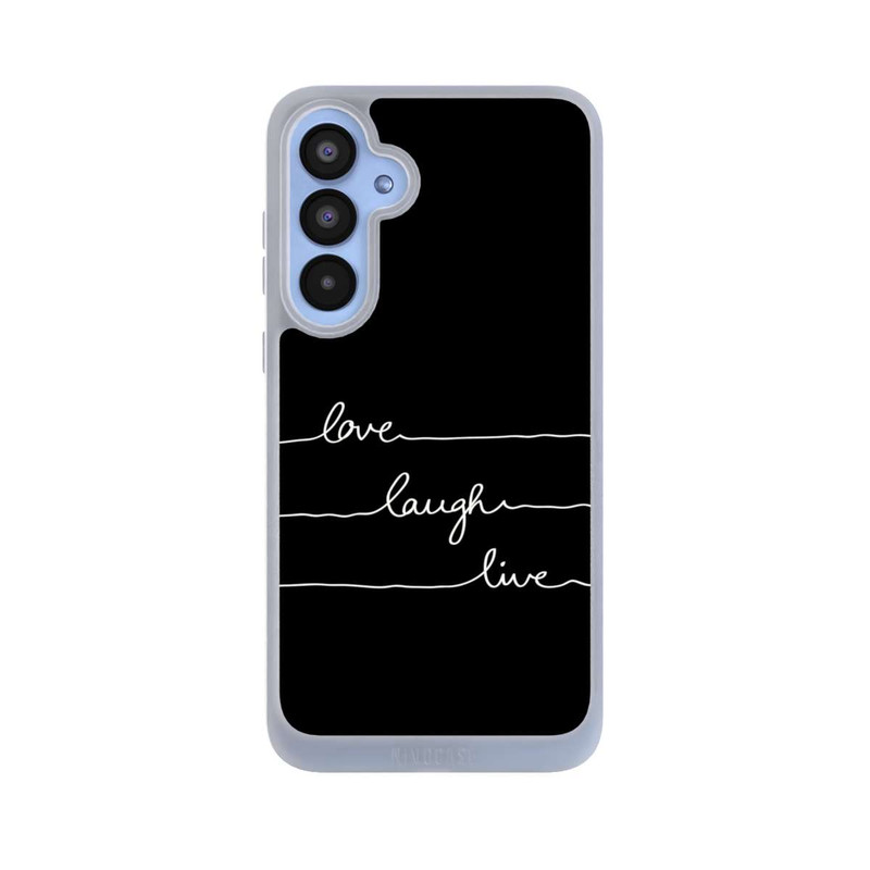Galaxy A55 5G NIVOpure Love Laugh Live weiß/schwarz