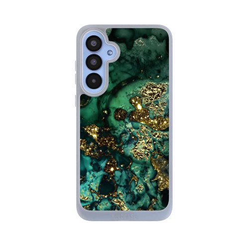 Samsung Galaxy A55 5G NIVOpure Cyan Glitzer Marmorlook