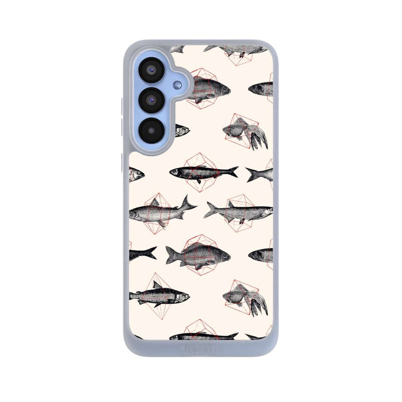 Galaxy A55 5G NIVOpure Fische in Geometrie