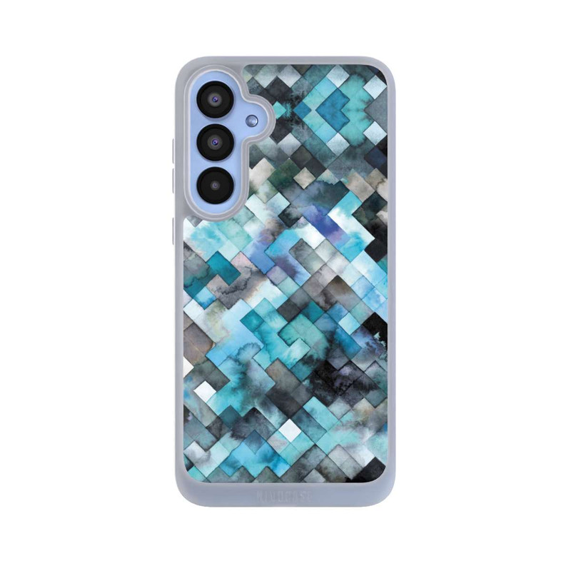Galaxy A55 5G NIVOpure Moody Geometry Blue