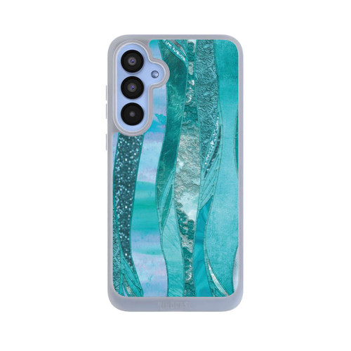 Samsung Galaxy A55 5G NIVOpure glamouröser Glitzerlook blau