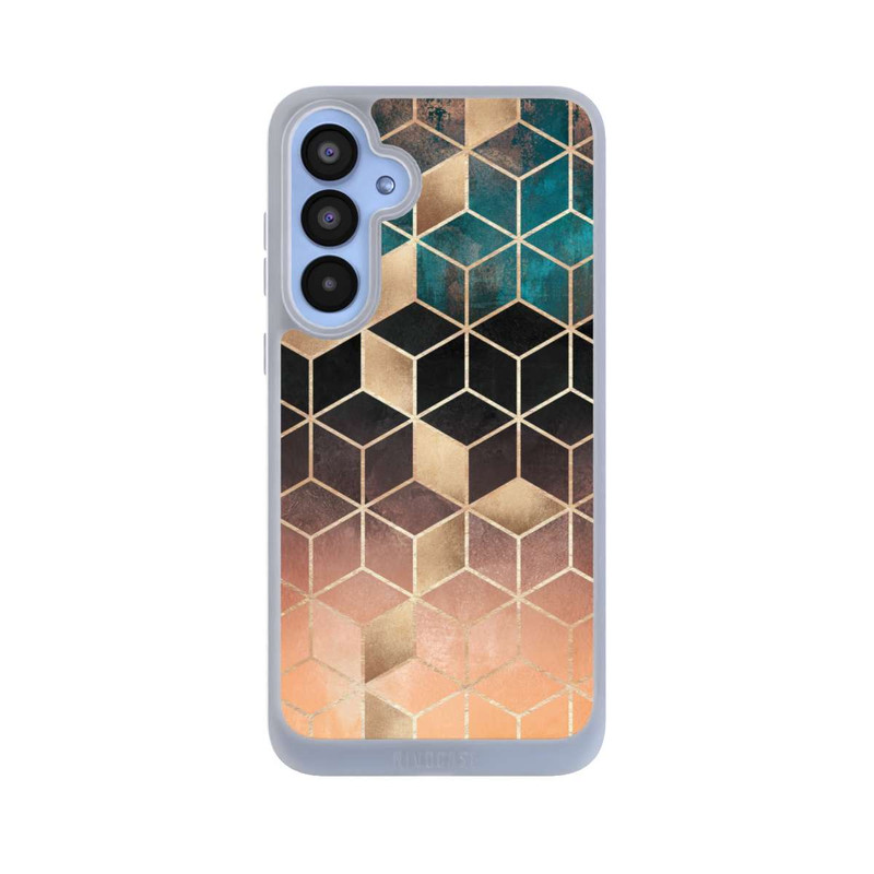 Galaxy A55 5G NIVOpure Ombre Traum Würfel Gold Druck