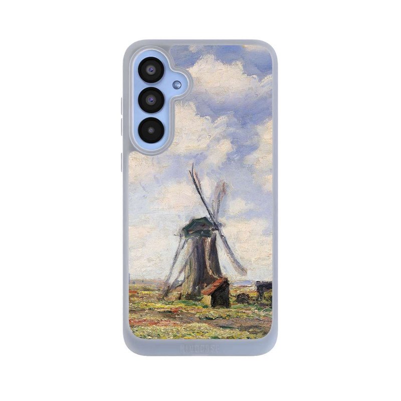 Galaxy A55 5G NIVOpure Tulip Fields with the Rijnsburg Windmil by Claude Monet