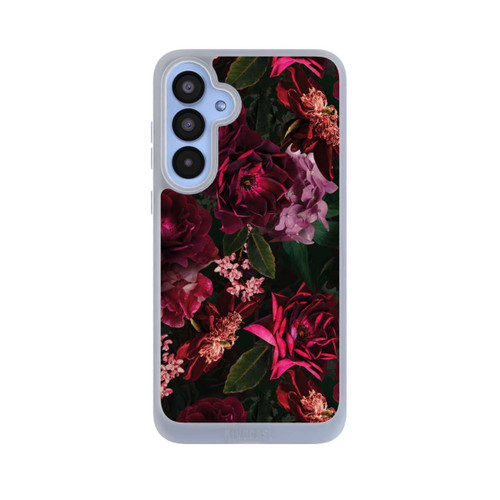 Samsung Galaxy A55 5G NIVOpure Fleurs rouge foncé et roses