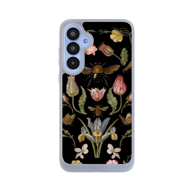 Galaxy A55 5G NIVOpure Wildblumen und Biene Schwarz