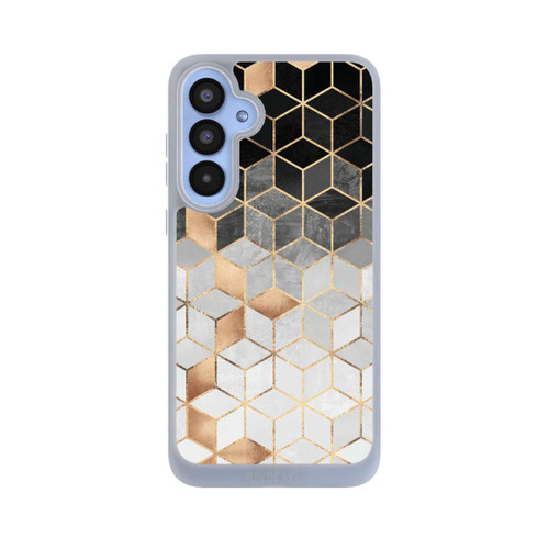 Samsung Galaxy A55 5G NIVOpure Würfel dunkel und gold