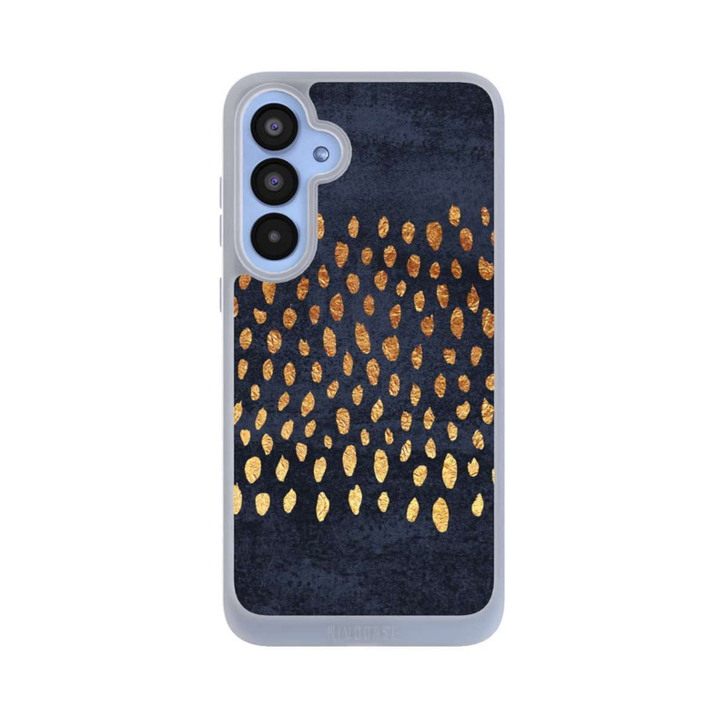 Galaxy A55 5G NIVOpure Muster Gold und Marine