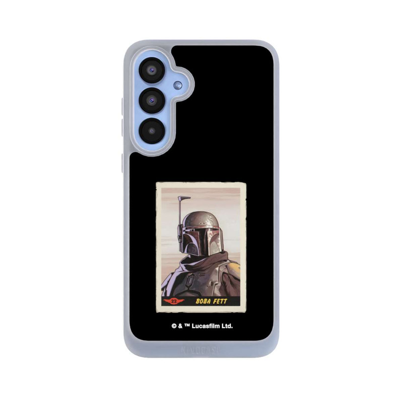Galaxy A55 5G NIVOpure Boba Fett Badges Schwarzer Hintergrund