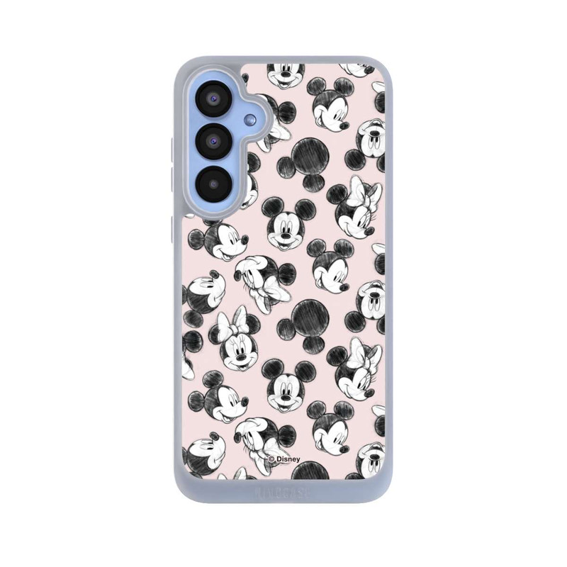 Galaxy A55 5G NIVOpure Minnie & Mickey Viele Gesichter Pink