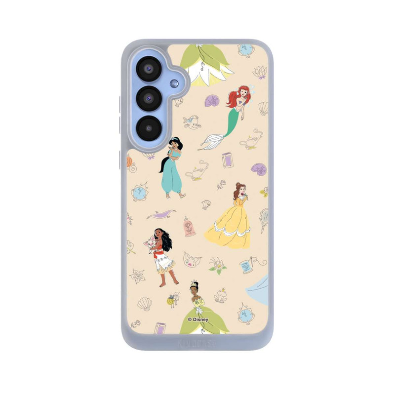 Galaxy A55 5G NIVOpure Princess Pattern Beige Disney Princess