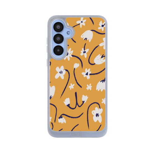 Samsung Galaxy A55 5G NIVOpure Kleine Blumen Muster Gelb