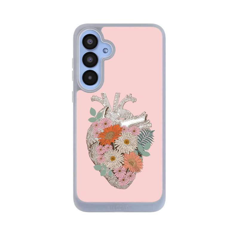 Galaxy A55 5G NIVOpure Florales Vintage-Herz