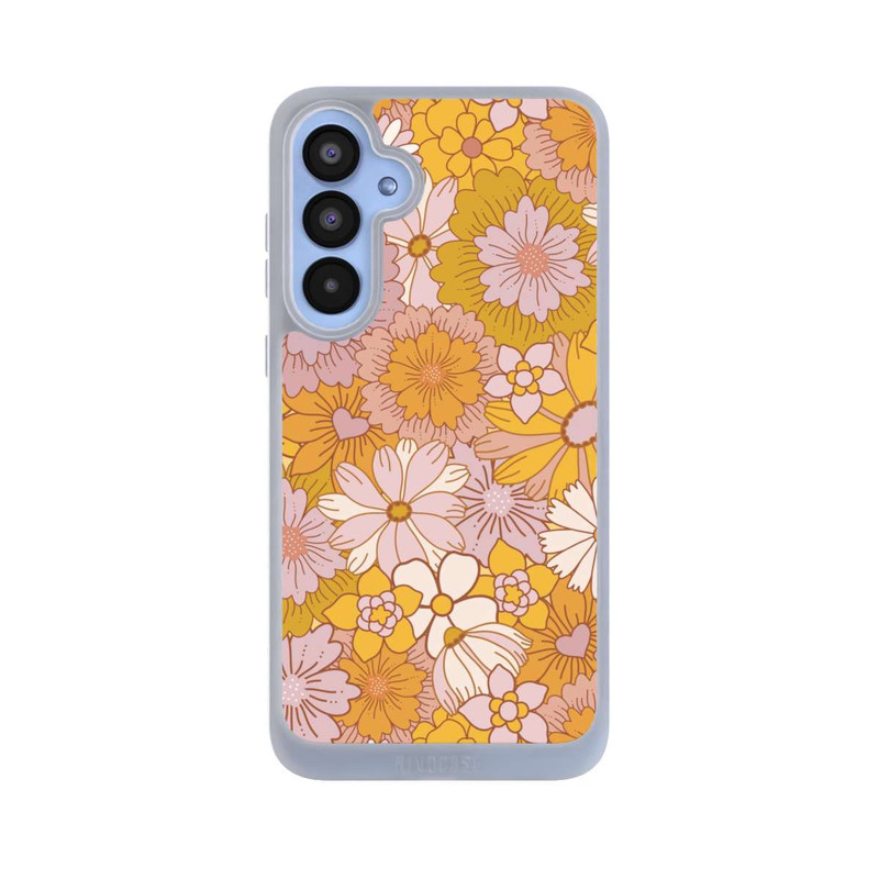 Galaxy A55 5G NIVOpure Retro Flower Walpaper Yellow