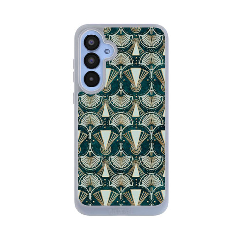Samsung Galaxy A55 5G NIVOpure Art Deco Green Pattern