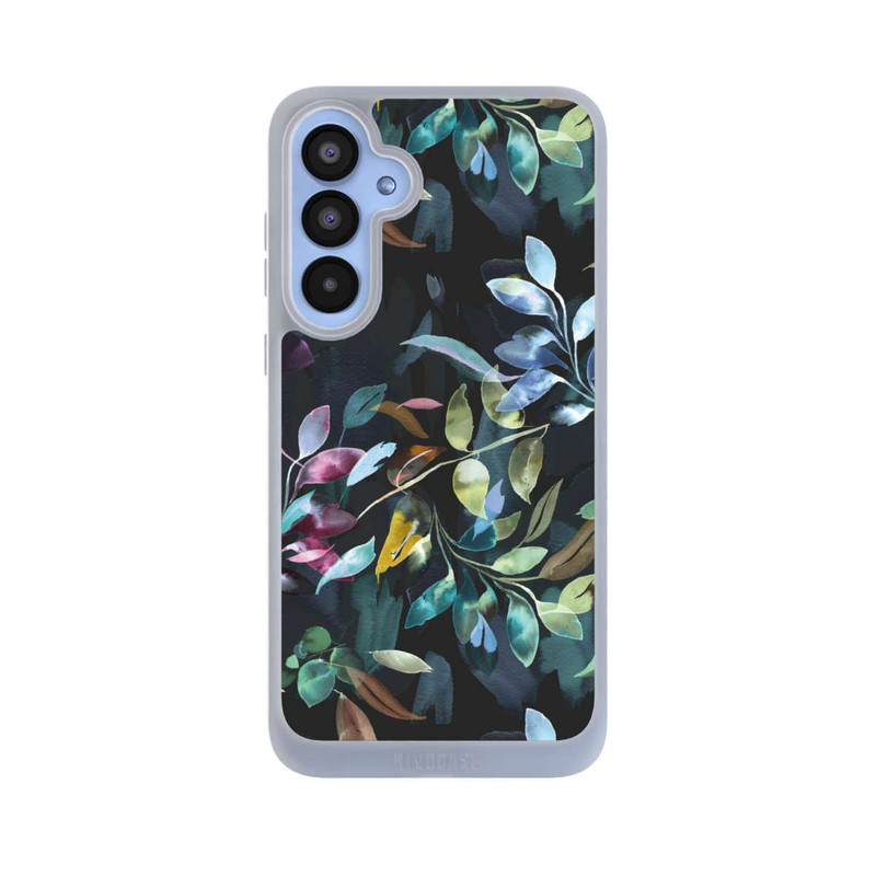 Galaxy A55 5G NIVOpure Watercolor Mystic Leaves Black