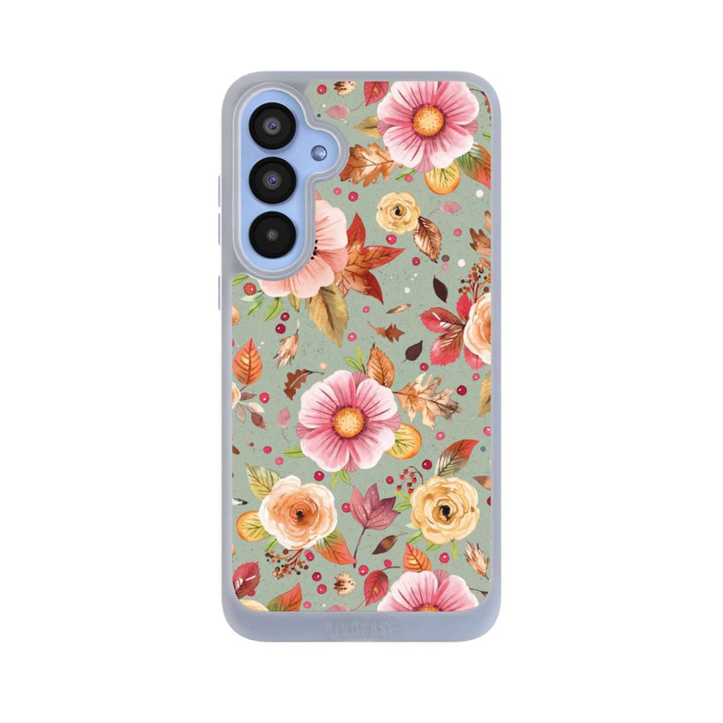 Galaxy A55 5G NIVOpure Autumn Flowers Soft Green