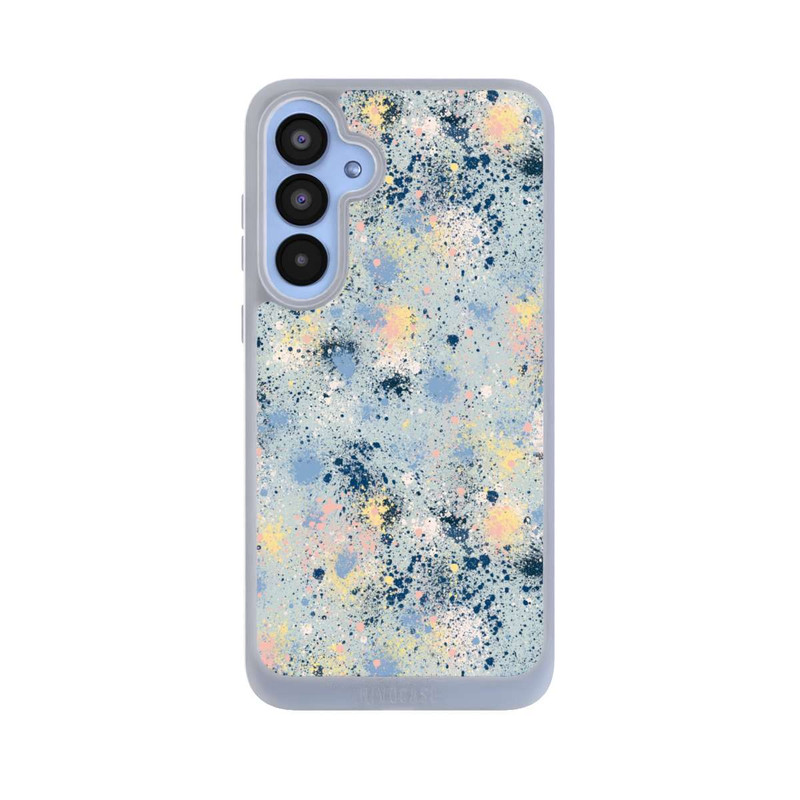 Galaxy A55 5G NIVOpure Tintentropfen Staub Textur Blau