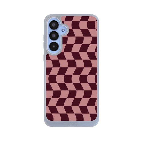 Samsung Galaxy A55 5G NIVOpure Schachbrett Rot-Rosa