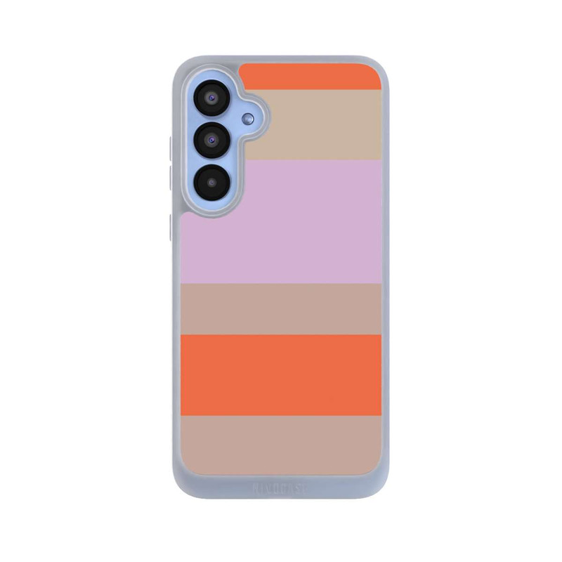 Galaxy A55 5G NIVOpure Moca Lila Orange Stripes