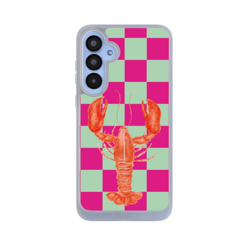 Samsung Galaxy A55 5G NIVOpure Pink Checkers Lobster