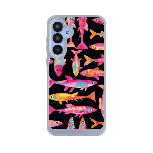 Samsung Galaxy A55 5G NIVOpure Funky bunte Fisch Parade mit KI