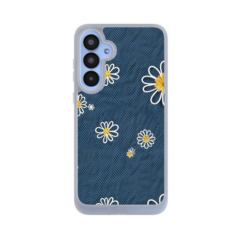 Samsung Galaxy A55 5G NIVOpure Jeans Flowers Pattern with AI