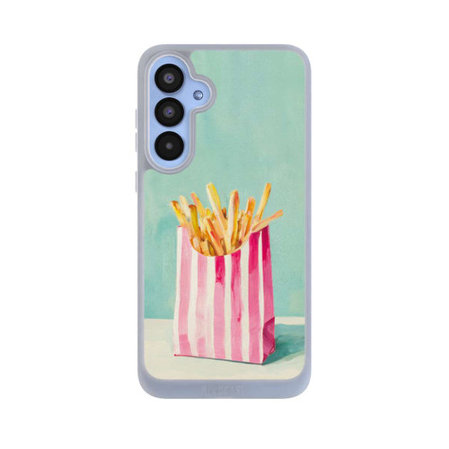Samsung Galaxy A55 5G NIVOpure Retro Pommes Blau Watercolor