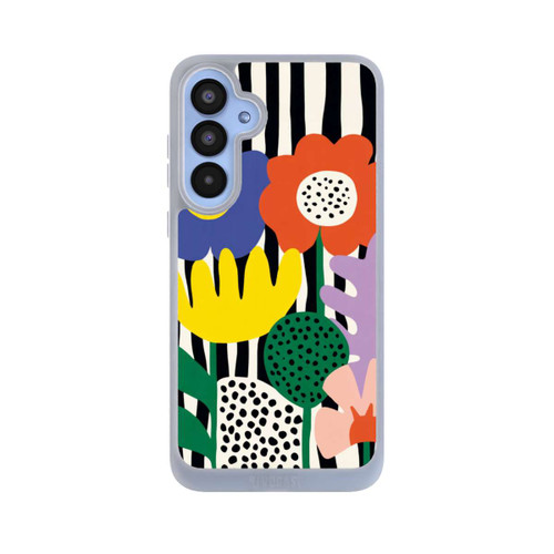 Samsung Galaxy A55 5G NIVOpure Flowers Striped Background