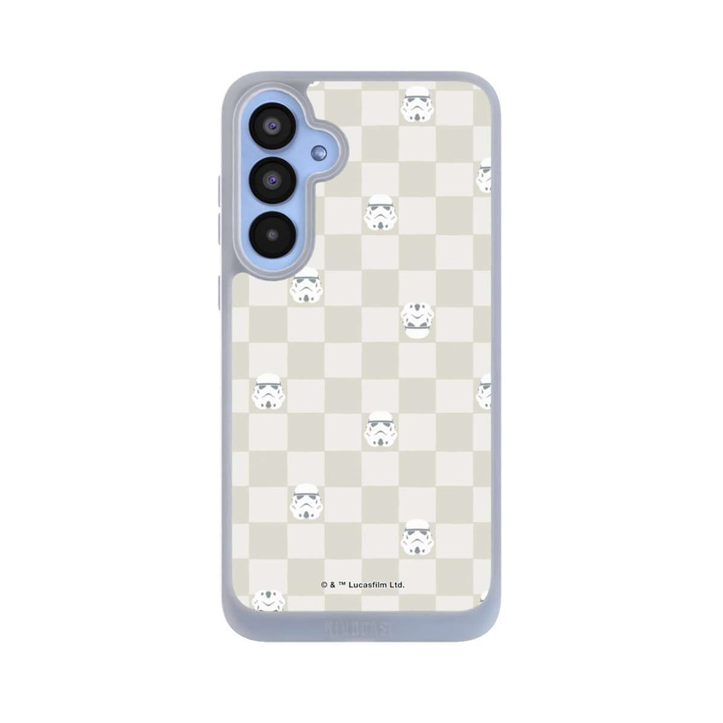 Galaxy A55 5G NIVOpure Stormtrooper Checked Pattern Beige