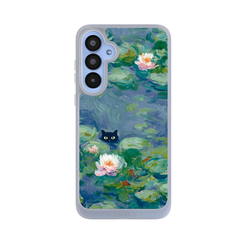 Galaxy A55 5G NIVOpure Katze im Teich Gemälde Impressionismus